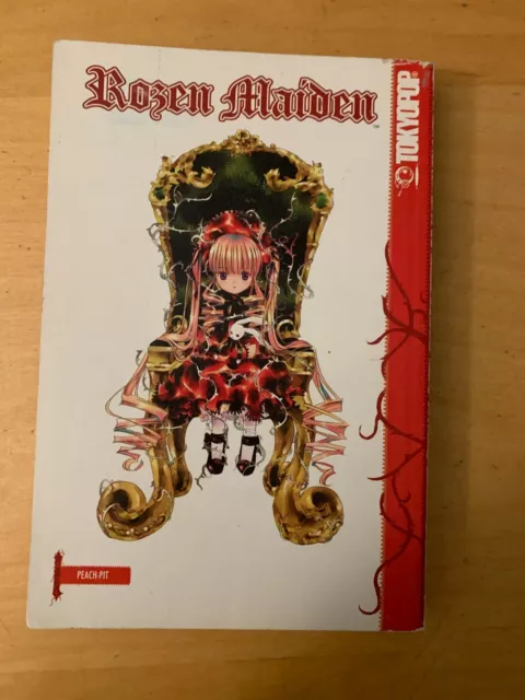 Rosen Maiden Vol 1 Manga Peach Pit, Tokyopop, See Pics For Condition. [E]