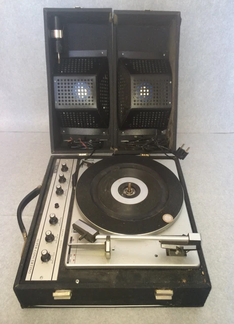 Tourne-disque Teppaz Oscar 65 Modèle Luxe : Vintage, Fonctionnel, Made In France
