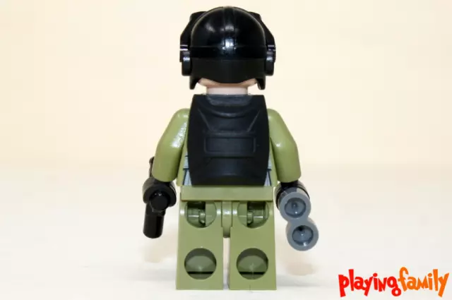 LEGO SUPER HEROES, Elite Soldat und Pilot, Figur aus LEGO®-Teilen - MOC, Soldier 2