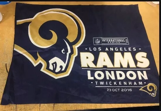 Nfl London, Rams Nfl Twickenham , London, England 2016 Fan Flag