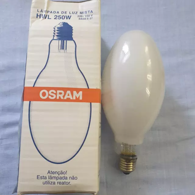 Osram HWL 250W  220-230V E27 Mischlichtlampe Glühlampe glühbirne