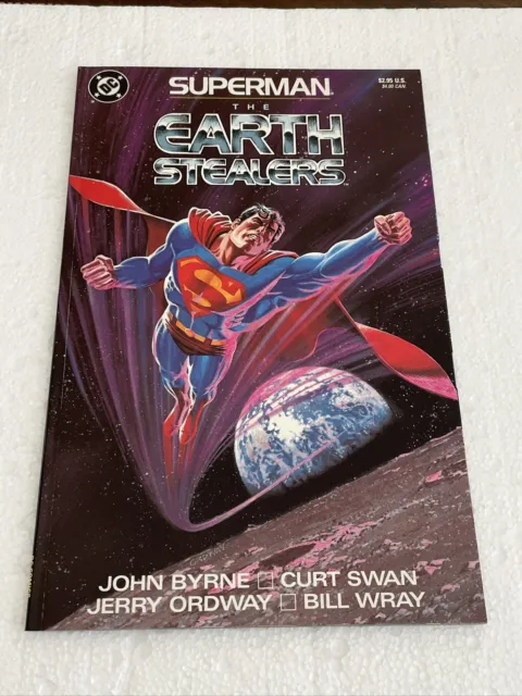Superman The Earth Stealers #1. DC. Comics 1988. NM- Prestige Edition