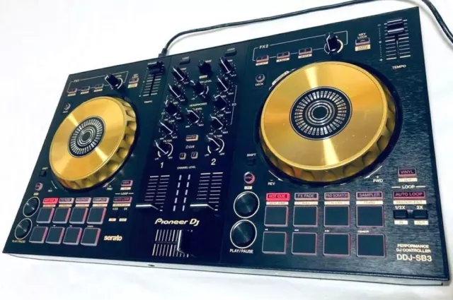 Pioneer DJ DDJ-SB3-N Gold Limited Edition 2ch DJ Controller DDJSB3 N Used Japan