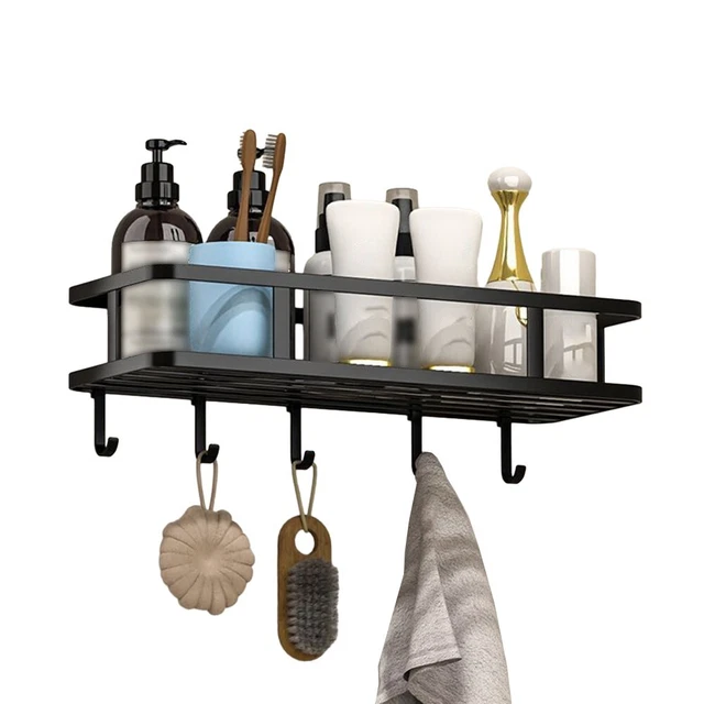 Eckduschregal Organizer rostfrei Edelstahl 3er-Pack-Set mit Haken