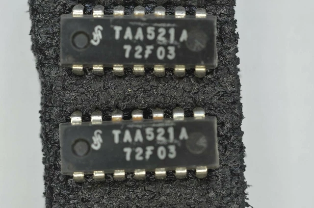 3 X CI TAA350A – Composants électroniques Siemens – Neufs Sous Emballage