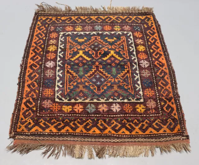 80x72 cm Antik orient  Teppich Nomaden Belotsche teppich Beloch carpet rug 2