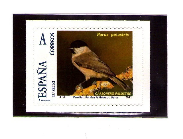 ESPAÑA SELLO PERSONALIZADOS Fauna Aves año 2011 (AC-854) EUR 2,95 ...