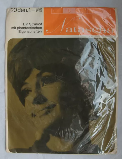 Calze tedesche vintage anni '60 Natascha taglia 9