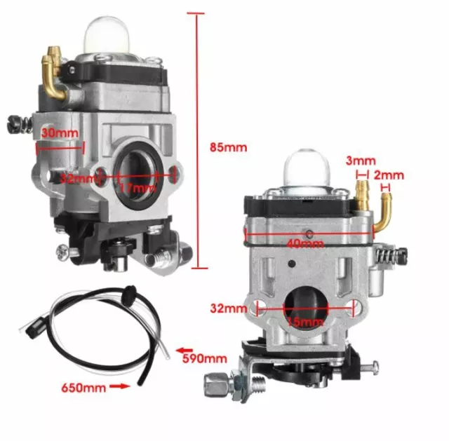 ECHO SRN4000 Gasolina Desbrozadora Carburador Tubería Combustible Filtro HK 2