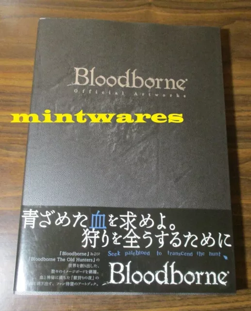 Bloodborne & The Old Hunters Official Artworks Art Book JP English IN STOCK NEW
