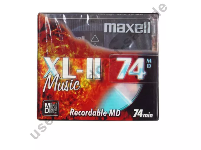 Maxell XL-II 74MD, MiniDisc, Neu