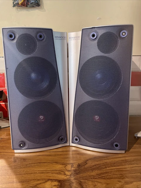 KENWOOD LS-NV701 TWO Way Speakers (pair) 120W TESTED