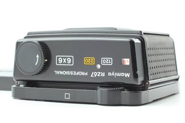 [Casi Nuevo/Cubierta] Mamiya RZ67 6x6 120/220 Película Revista Trasera De Japón