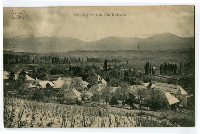 CPA 73 Savoie Saint-Jean-de-la-Porte