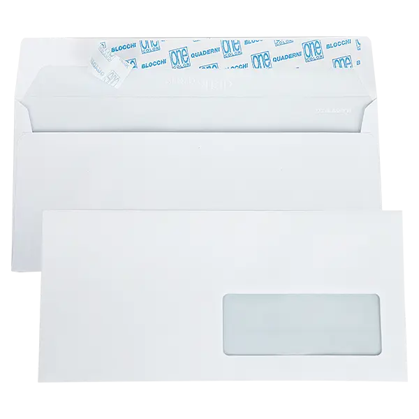 Sachets Papier Carton Postal Commerciales Sans Fenêtre 11x23cm G/mq80 500 Pcs