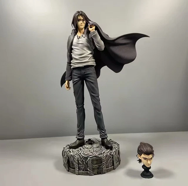 Anime Guts Figur – 10 Cm, Beweglich, Mit Austauschbaren Gesichtern, Aus PVC, Ideal Für Fans