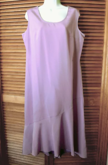 Maggie Sweet Lilac Poly Yoryu Midi Dress, Nwot, Bust About 41 1/2", Sz Pm 2