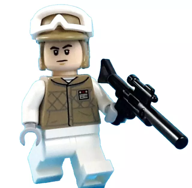 LEGO® Star Wars™ Hoth Rebel Trooper Minifigure™ sw1187 with Long Blaster Rifle