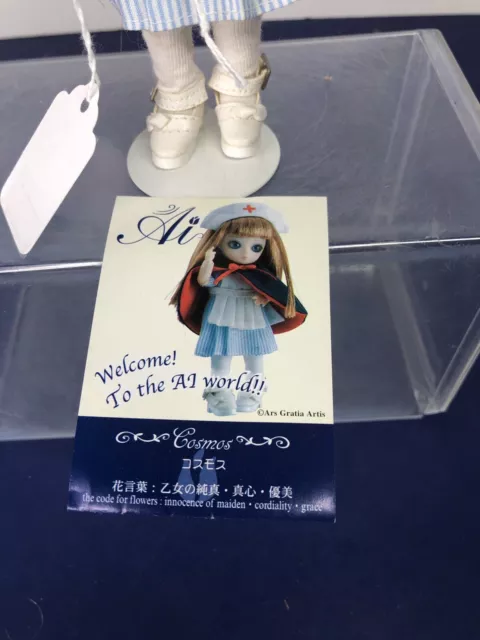 5.5” J-Doll JUN Planning Ai BJD Ball Jointed Doll Cosmos Little Nurse Doll #R 2