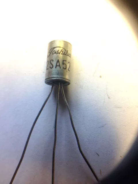 2SA52 PNP Transistor Germanium - CASE: TO1 1970's Toshiba