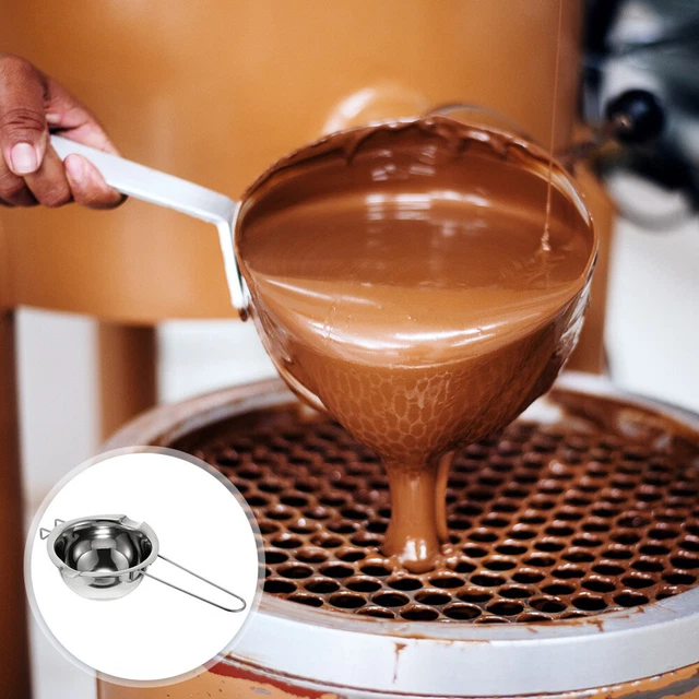 Caldera doble de mantequilla crisol chocolate velas crisol calentador