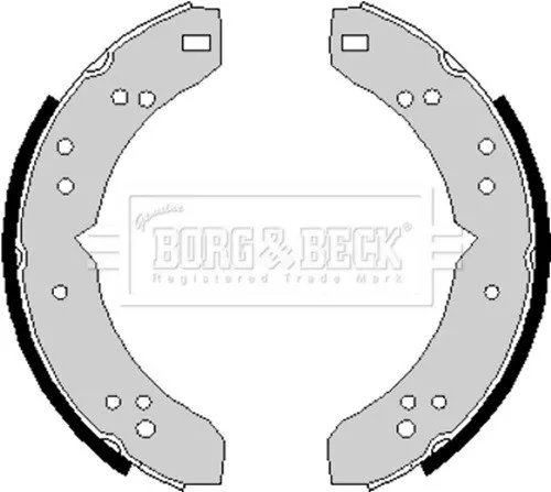 FORD CORTINA Mk1 (1962-66) REAR BRAKE SHOES -GENUINE BORG & BECK 3