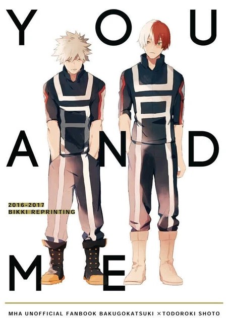 YAOI 160+ PAGES My Hero Academia Todoroki Bakugou Doujinshi Doujin ...