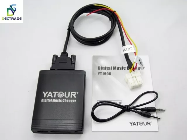 Digital CD Music Changer USB SD AUX MP3 Interface For Nissan Infiniti Car Radio