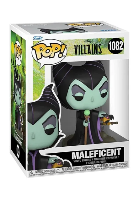 Figurine Funko Pop Disney 1082 Maléfique - Villains Disney 9 cm 2