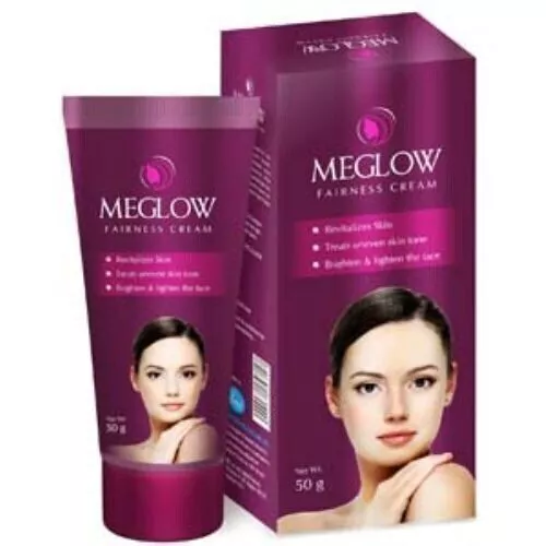 Meglow Crema blanqueadora facial para mujer, piel de belleza brillante y...