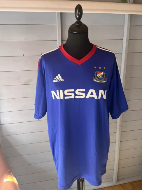 Adidas 2004 Yokohama F.Marinos Blue Home J-League Football Shirt 40/42 M