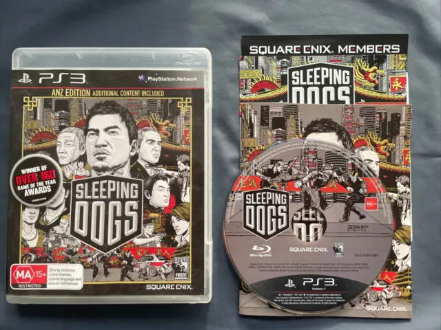 Sleeping Dogs PS3 PlayStation 3 With Manual PAL game