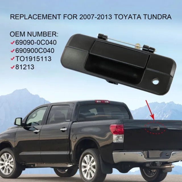 Outer Rear Tailgate Handle For 2007-2013 Toyota Tundra TO1915113 New 69090-0C040