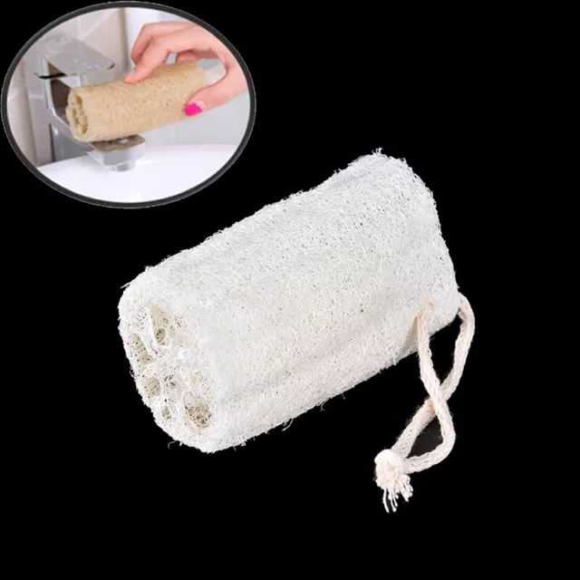 1X Natural Loofah Luffa Loofa Sponge Bath Shower Spa and Body Scrubb DI 2