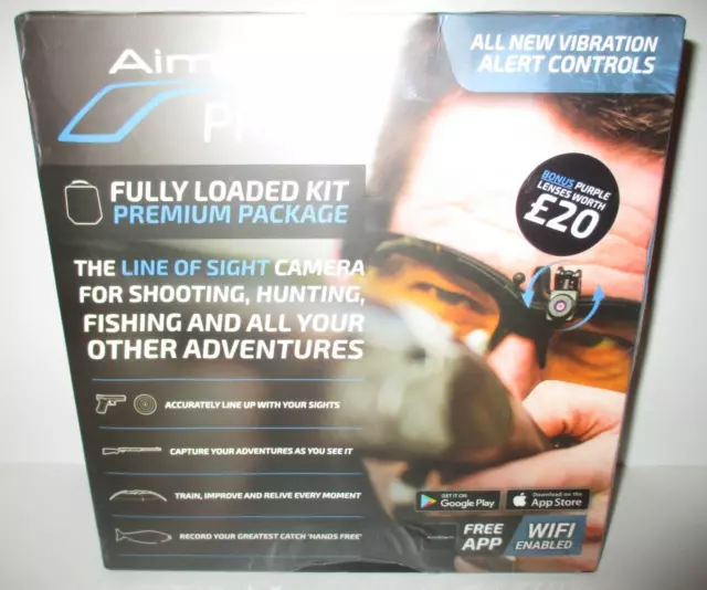 AimCam Pro 2i WIFI Line of Sight Camera Fully Loaded Kit Premium Package SEALED