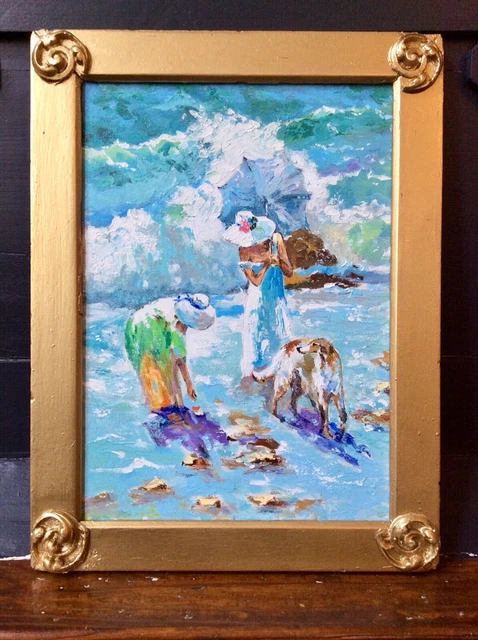 Impression Sur Toile D'artiste - Cadre 20x20 Cm - Pièce Rare Et Déco Unique