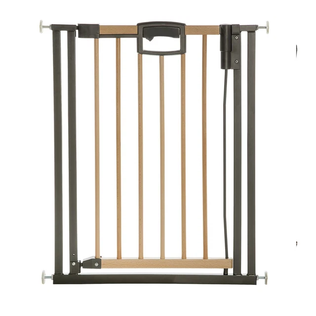 Geuther 2792+ Türschutzgitter Treppenschutzgitter Holz zum Klemmen 80,5-88,5 cm