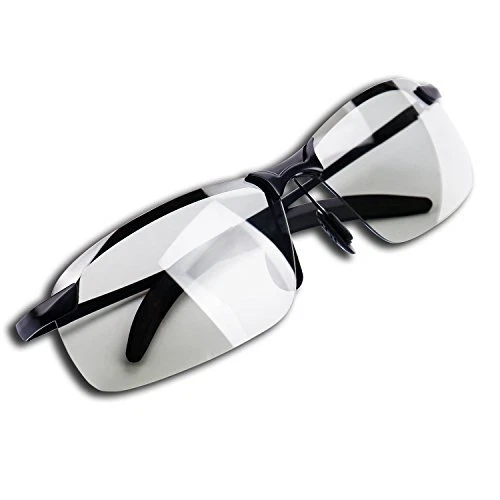 YIMI Homme Lunette De Soleil Photochromique Polarisée Femmes Aviateur Eyewear...