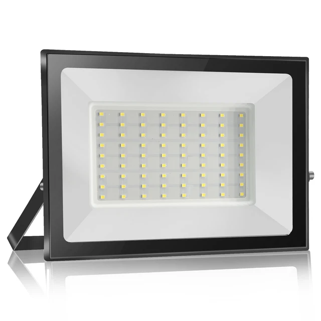 2XLED Fluter Flutlicht Strahler 70W Scheinwerfer Außen Baustrahler Kaltweiß DE 2