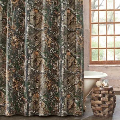 Xtra Shower Curtain - 72"x72" / Dark Brown 1