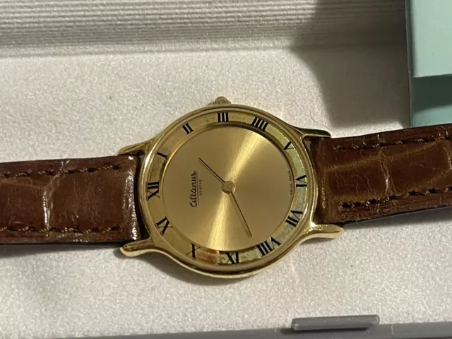 Orologio Altanus Geneve Donna Nuovo. Swiss. Oro. Water Resistant. Serie Limitata