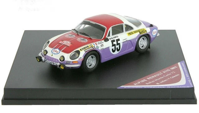 ALPINE RENAULT A 110 N°19 MONTE CARLO 1976 1/43 TROFEU TRO 816 : Voitures miniatures de collection de grandes marques