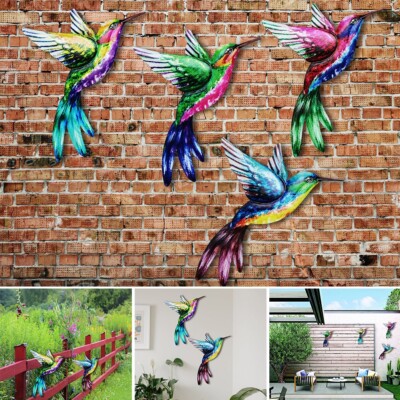 Colibri Decorazione Colibrì Artigianato Regalo da Parete Casa Ornamento Esterno 
