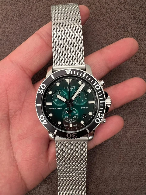 Tissot Seastar 1000 Green Gradient Men's Watch - T120.417.11.091.00 swiss made
