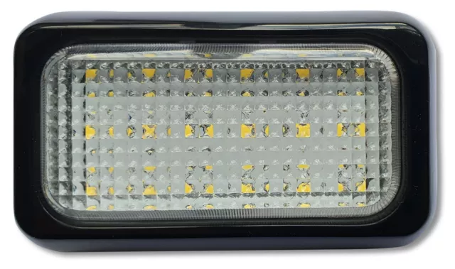 Motorhome White 18 Led Interior / Exterior Waterproof Light 2W 12V & 24V Dc