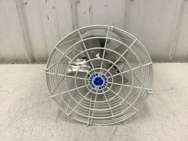 SCHAEFER - Vk8 Standard-Duty Industrial Fan 8" Non-Oscillating 115Vac  450 Cfm