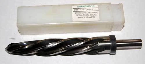 Quality Import 3/4" x 1/2" Round Shank High Speed Steel Bridge Reamer