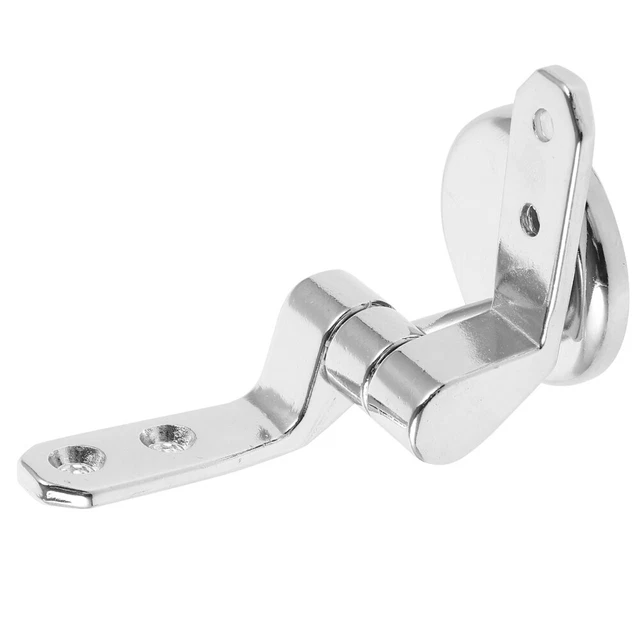 Kit De Charnières Pour Siège De Toilettes - Plastique Blanc, 4 Cm, Facile à Installer