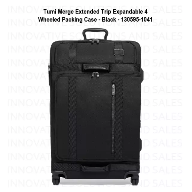 Tumi Merge Extended Trip Expandable 4 Wheeled Packing Case - Black 130595-1041
