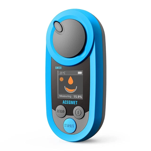 Digital Brix Refractometer Automatic Temperature Compensation Handheld